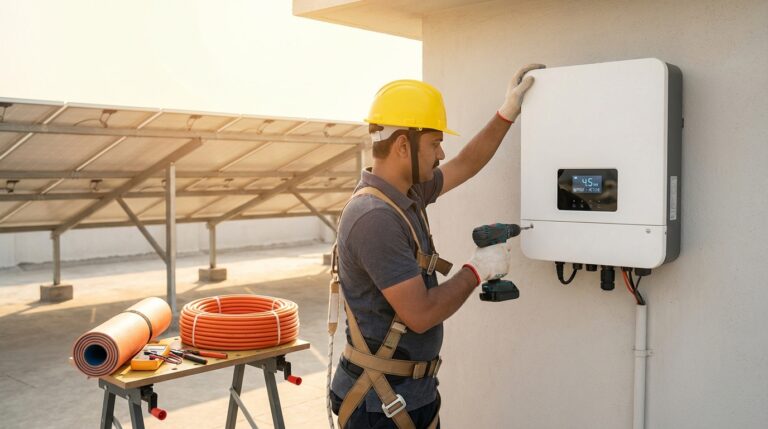 Solar Inverter Installation in India: Complete Process Guide & Best Practices (2026)